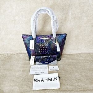 NWT Brahmin SPOTLIGHT Medium Asher w/Veronica Wallet